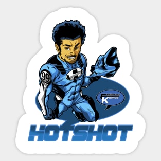 I am Hotshot Sticker